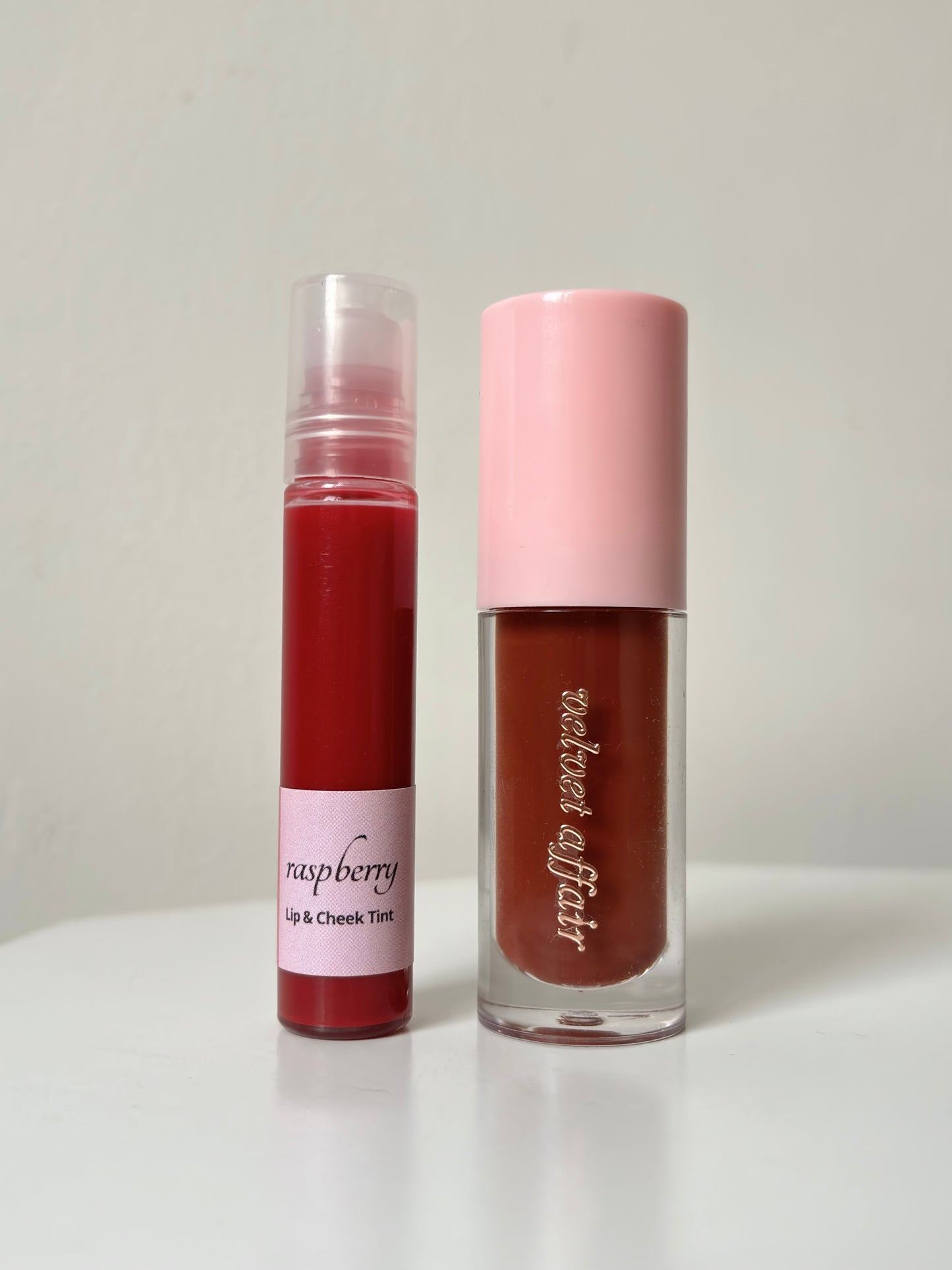 Signature Lip Combo (Raspberry Lip & Cheek Tint + Caramel Lip Glow Oil)