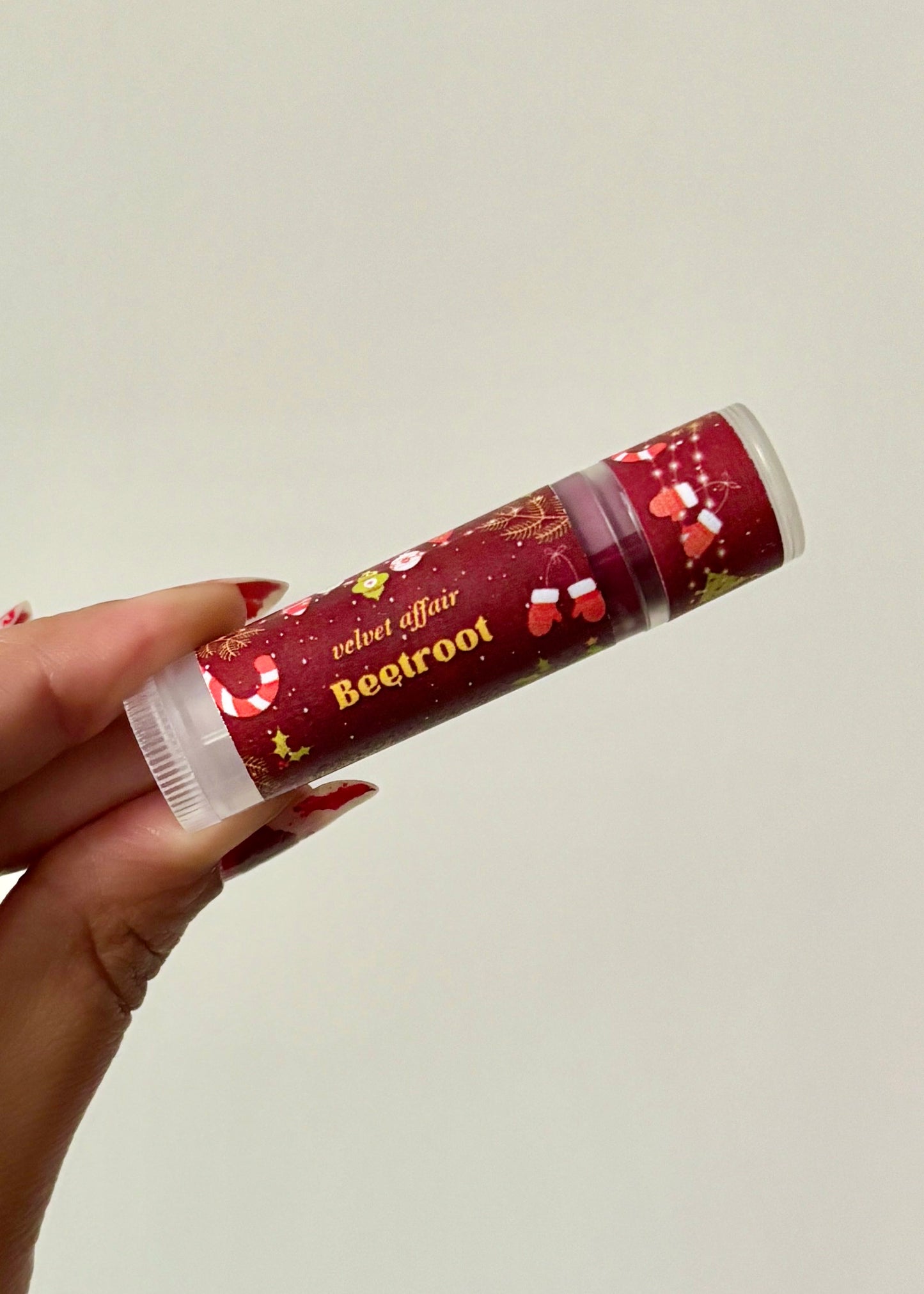 Beetroot Tinted Healing Lip Balm (Buildable Maroon)