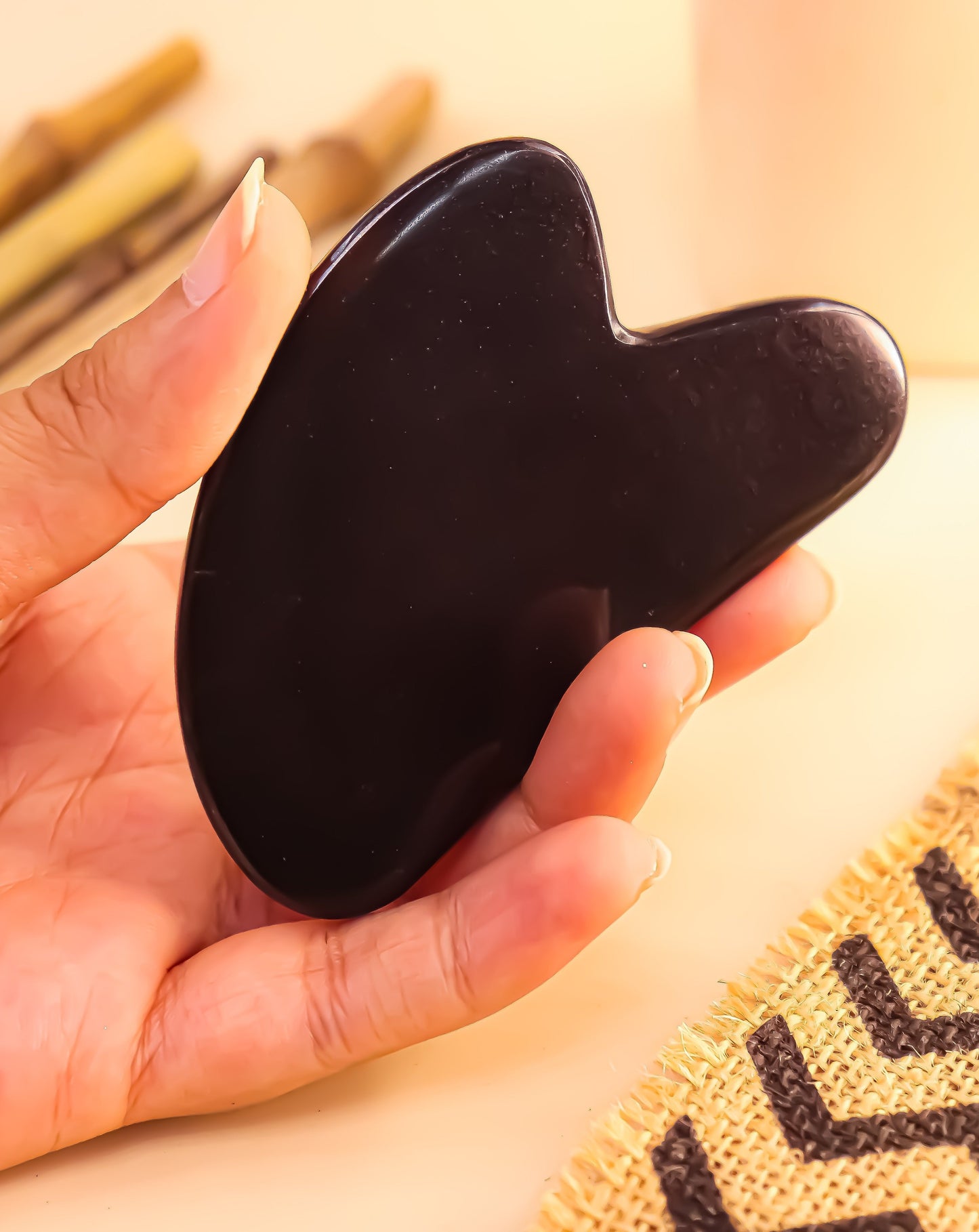 Black Obsidian Gua Sha