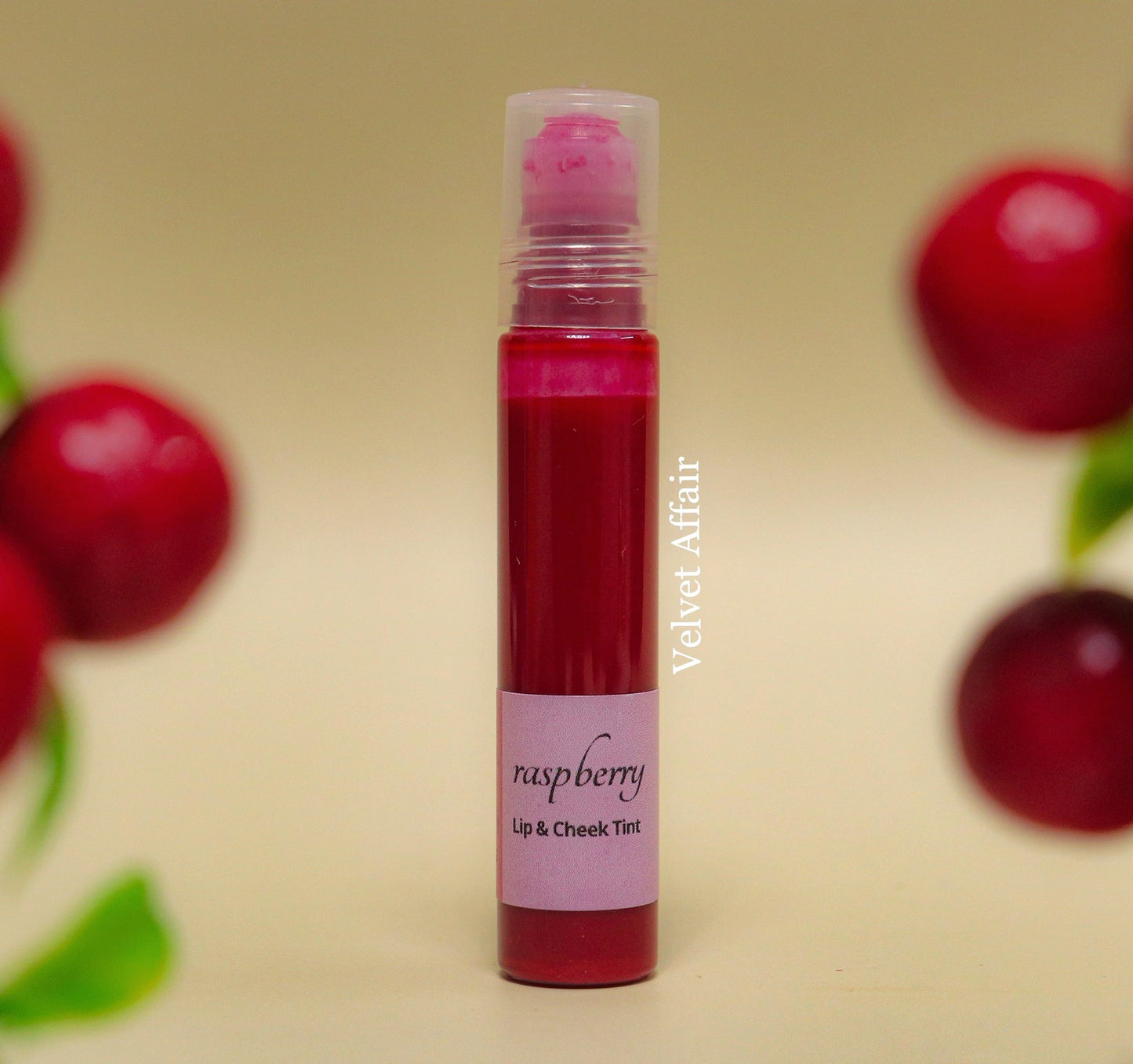 Raspberry Lip & Cheek Tint (Reddish-Pink)